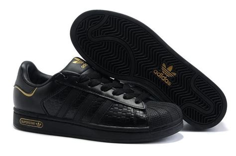 adidas superstar dames zwart met goud|Adidas Superstar zwart.